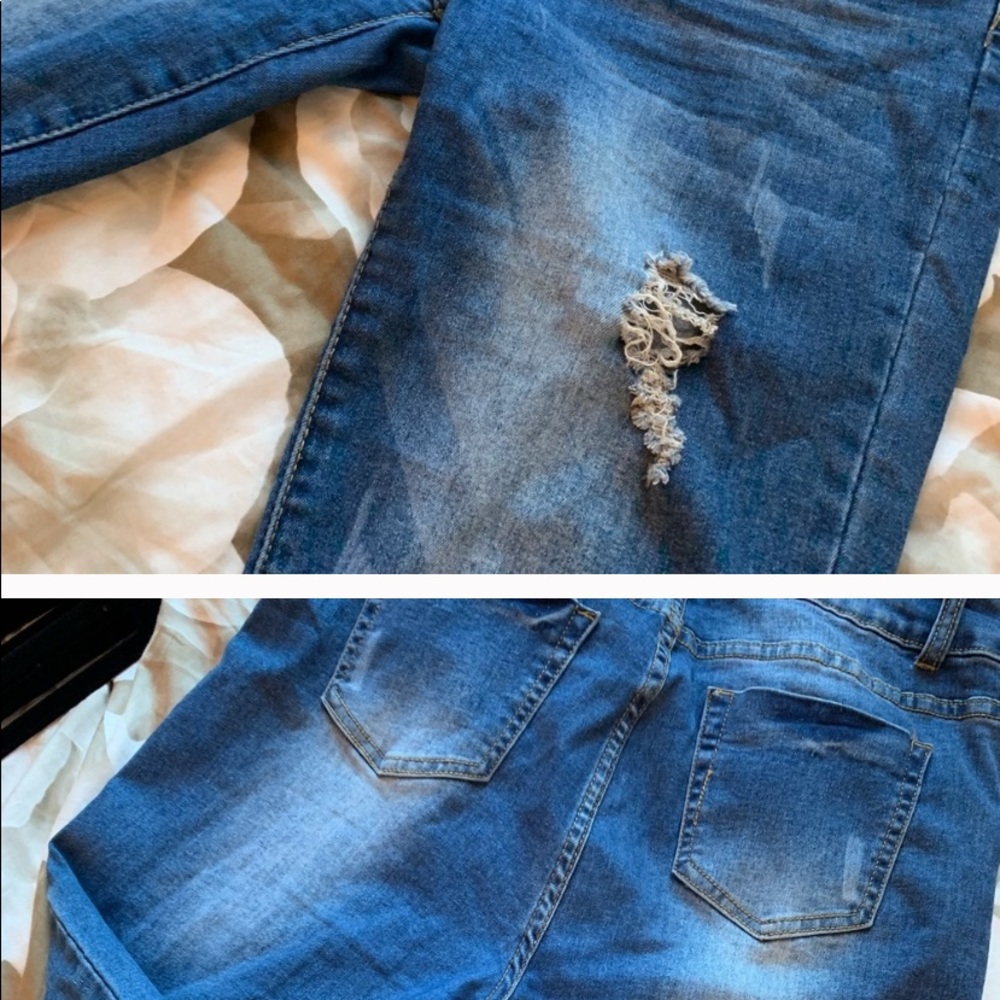 Distressed Jeans